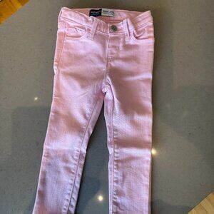 GAP Toddler Girls Jeggings in pink 3T